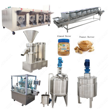 Professional Almond Peanut Butter Grinder Processor Machine