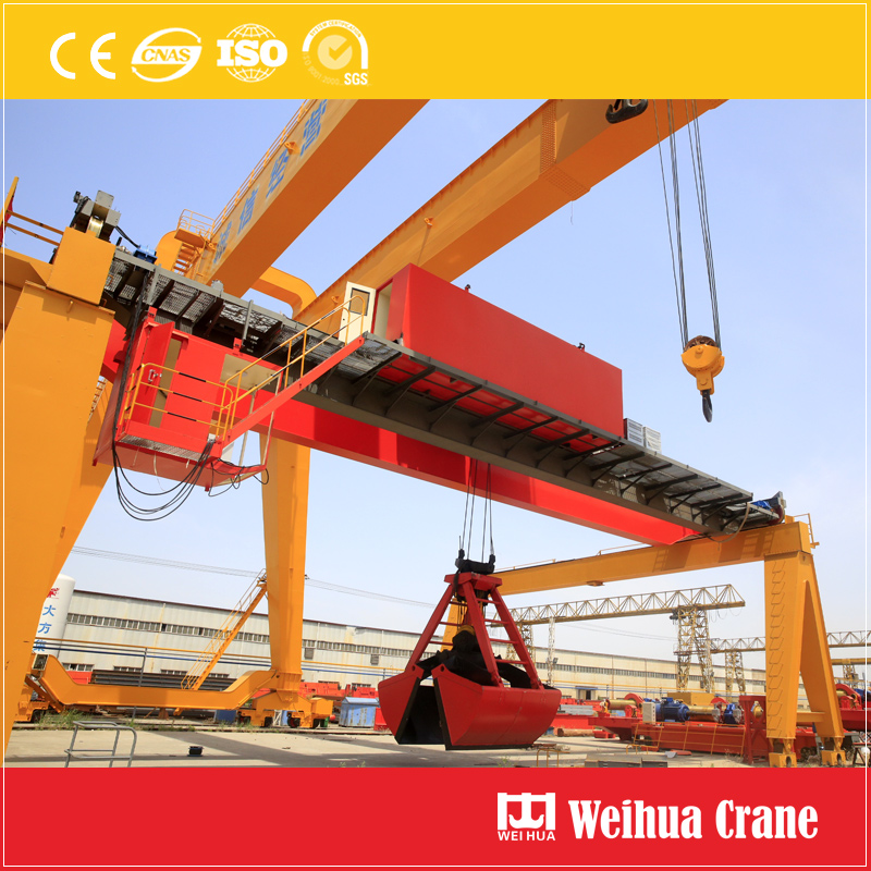 Furnace Slag Grab Crane