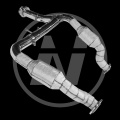 ปลายท่อไอเสียที่ไหลสูงสำหรับ Ford Raptor F150 3.5T downpipe