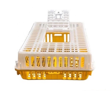 2024 Hot Sale Plastic Live Chicken Transport Cage/Transportation Crate
