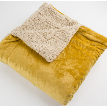 Chăn lông cừu Flannel Sherpa có thể đảo ngược