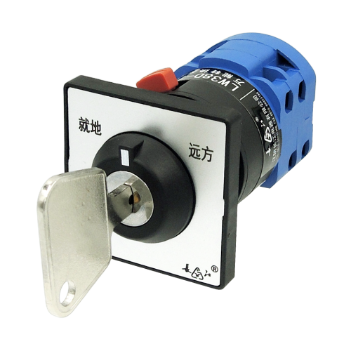 LW38D 16A Single-Slot Key-Operated Cam Switch