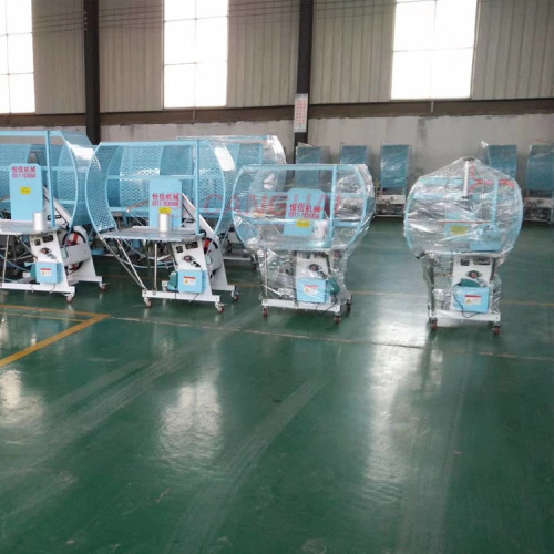 Semiautomatic PET strap tying machine