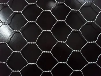 Hot dipped galvanized gabion mesh