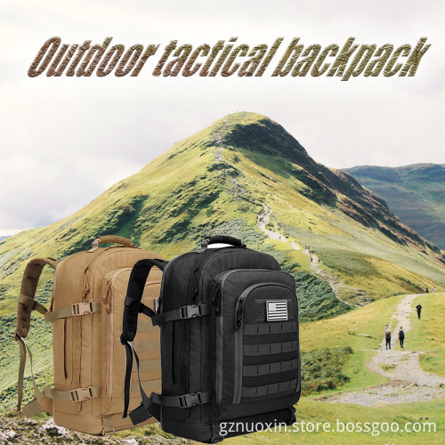 Outdoor Tactical Camo Backpack - Durable Waterproof MOLLE Hiking Bag 36-55L