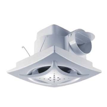 Low Noise Window-Mounted ABS Bathroom Ventilation Fan - 1 Year Warranty