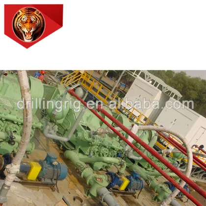 Tiger Rig Manufacture F1600 Drilling Pump with YZY1200 AC Drilling Motor for HONGHUA NDC Oil Drilling Rig