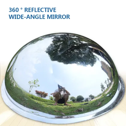 Full Dome Indoor Plastic Convex Mirror - Acrylic Wide Angle Convex Mirrors