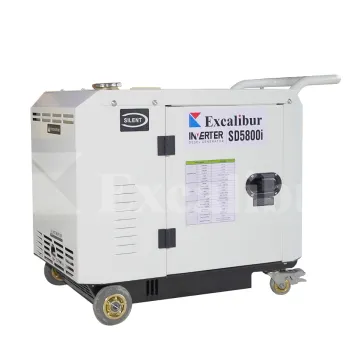 1 Phase Air-Cooled Diesel Engine Silent Inverter Generator
