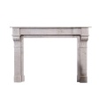 Handcrafted Solid Marble Fireplace Mantel Classic Design