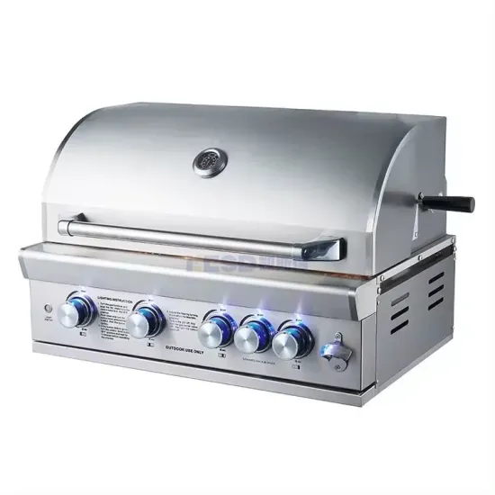 Food Grade Stainless Steel Easy to Clean BBQ Grill Barbecue Rear Ceramic Burner