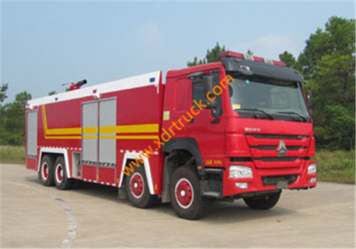 22 ton Howo köpük yangın kamyon Euro4
