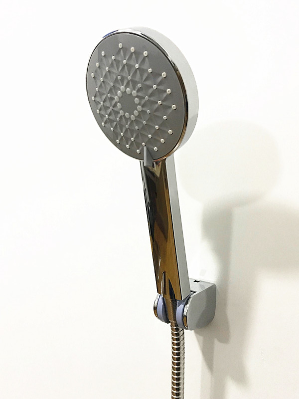 Hand Shower Head Colour Gray And White Dots Can Adjust Water Splash