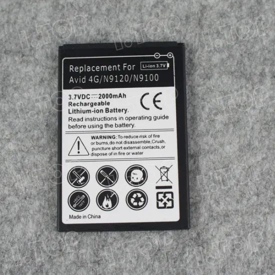 mobile phone battery for ZTE Avid 4G N9100 with best price and quality