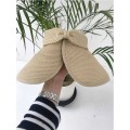 Topless Sunhats for Women with Bowknot