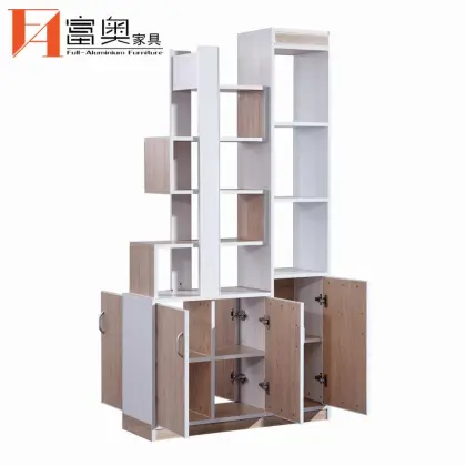 All Aluminum Living Room Divider Storage Cabinet