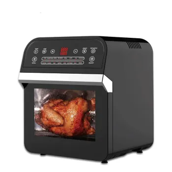 12L 1600W Air Fryer Oven Toaster Rotisserie Dehydrator LED Display Digital Touch Screen 16-in-1 Countertop Oven Cooking Tools