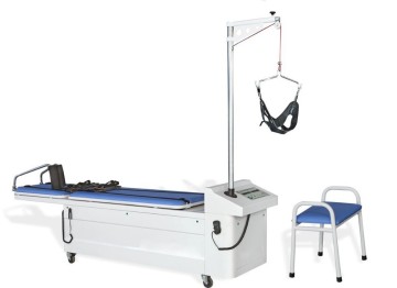 Model Cervical & Lumbar Traction Bed