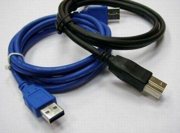Flexible Hp / Epson / Canon Usb Printer Cable 30awg Long Usb 2.0