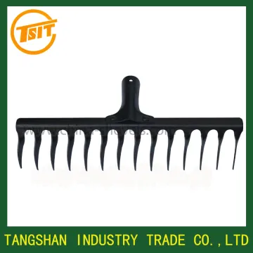 steel garden farm rake head