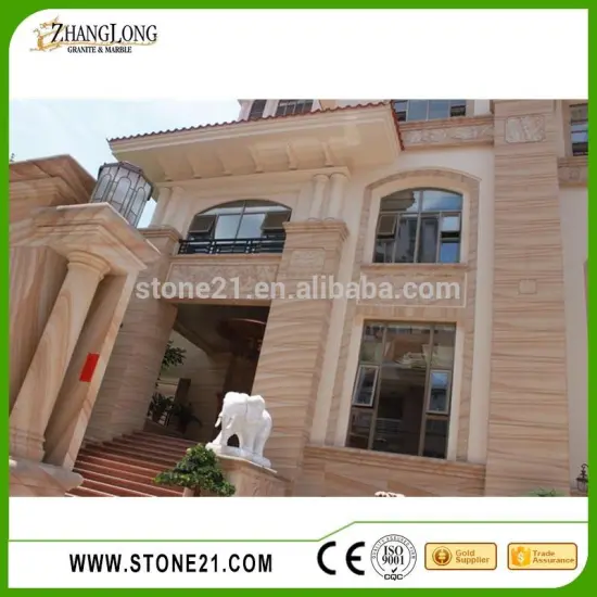 cheap price white stone wall cladding