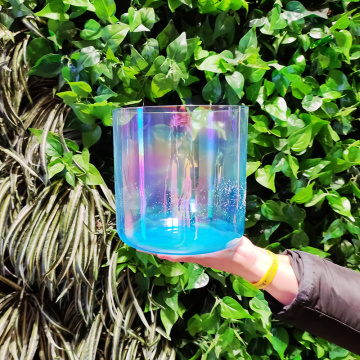 Colorful Clear Alchemy Singing Bowl