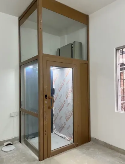 Customized 2-4floors Hydraulic Mini Residential Lift