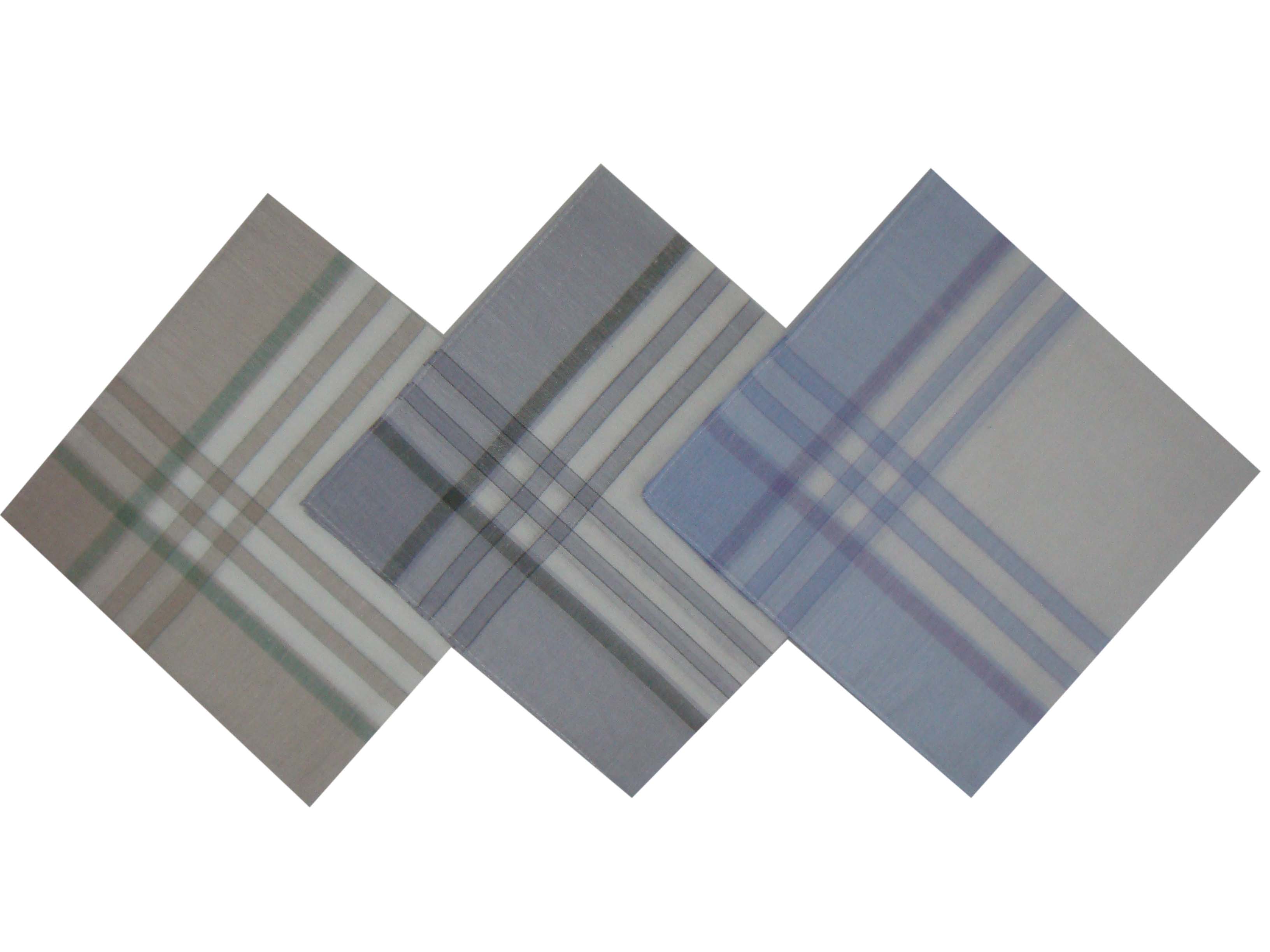 100% Cotton Jacquard Woven Mens Handkerchief