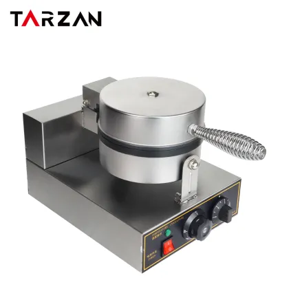 Professional 1-Plate 4-Heart Waffle Maker - A Must-Have Commercial Snack Equipment