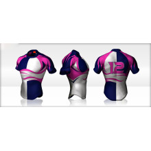 Camicia di rugby personalizzata a basso costo