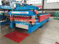 Trapezoidal Step Step Roofing Tile Double Machine