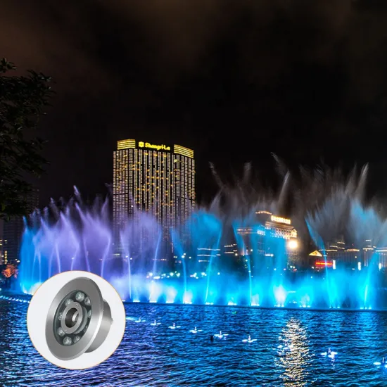 SS304 Led Fountain Ring Light 12V/24V Submersible Fountain Light