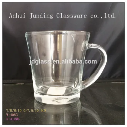 high quality Lipton Glass Mug with your logo or your color