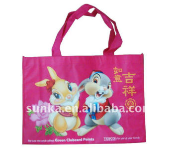 Colorful Laminated Tote Bag