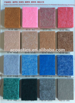 PET polyester fiber Acoustic Panel for Movie Theater