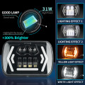 Motorcycle Truck LED Square Headlights