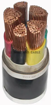Copper Core PVC Power Cable For Power Transmission