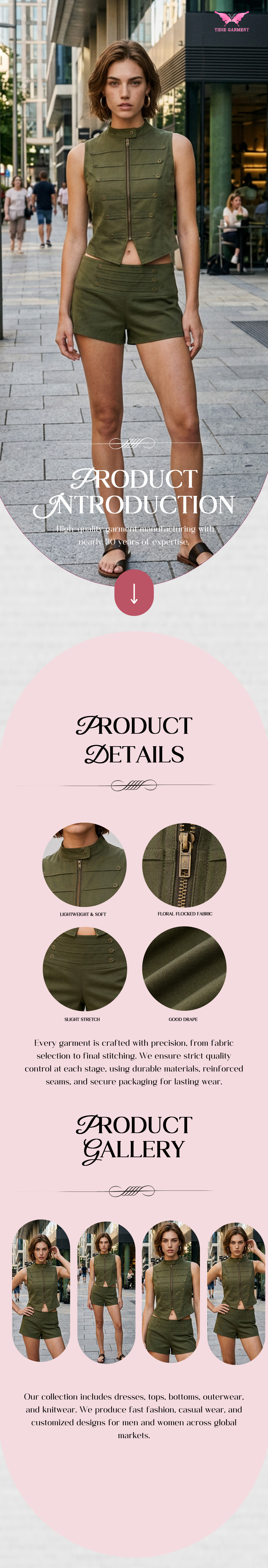 Napoleon style suit set