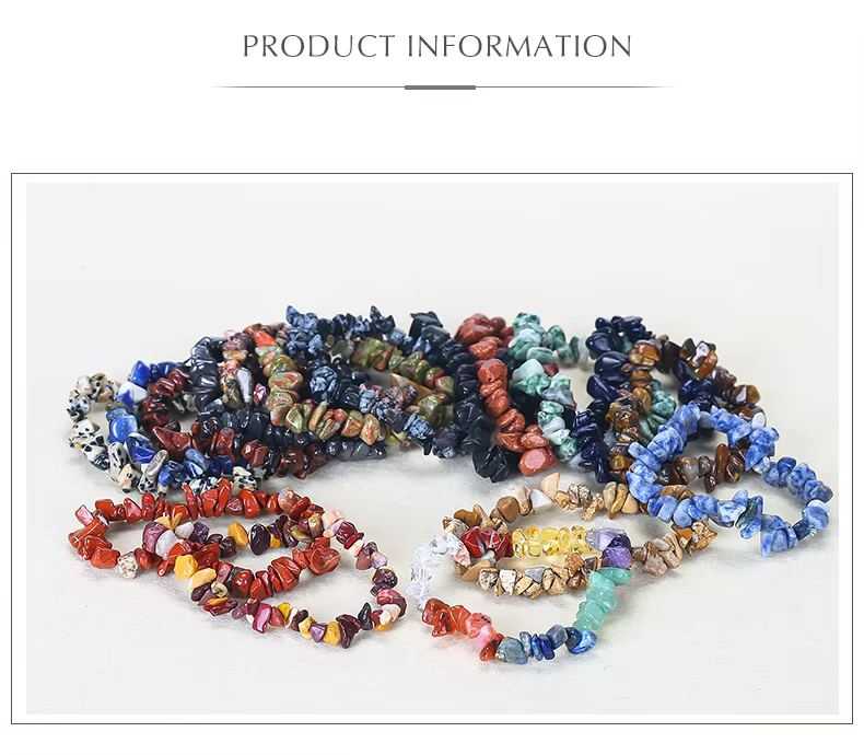 Handcrafted Irregular Crystal Bracelet