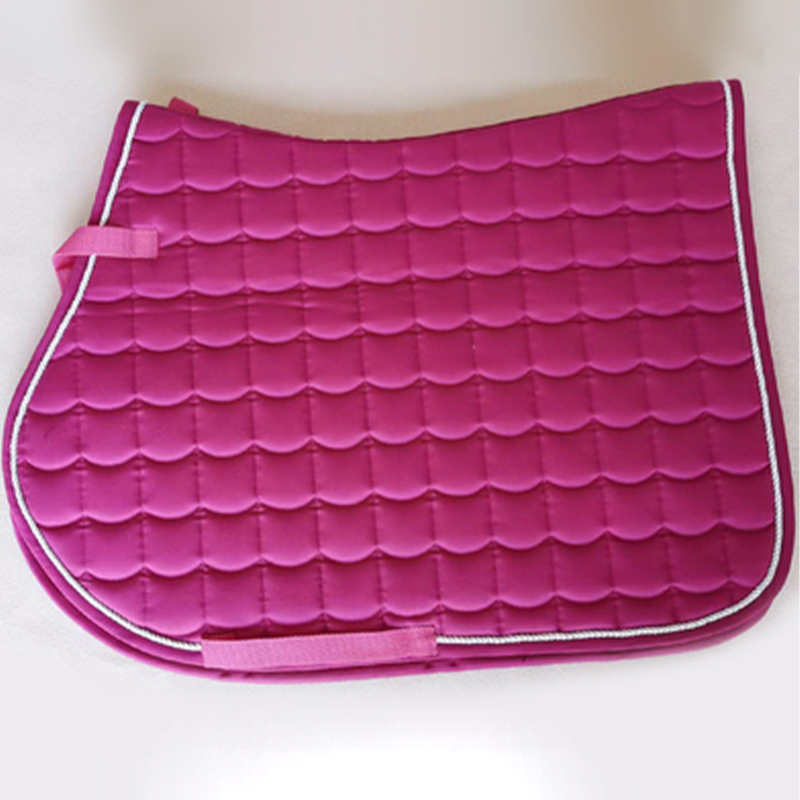 Rose Red Horse Saddle Pad