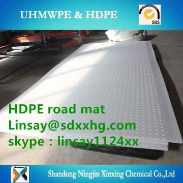HDPE plastic drilling rig mats/oil drilling rig safety grip rig mats/heavy duty ground mats