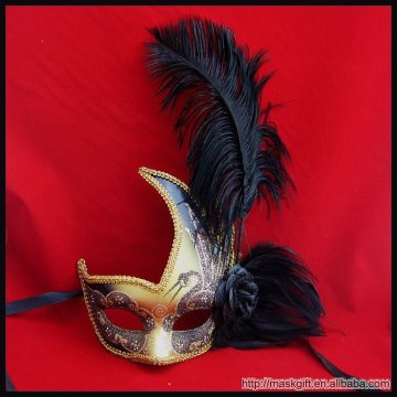 2012 Wholesale Black and Gold carnival masquerade party masks
