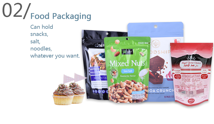 Good Quality K-Seal Renewable Nuts Packaging