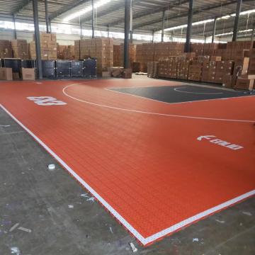 Eco - Firmation PP Synthetic Basketball Court Flooring 25 x 25 x 1,27 cm