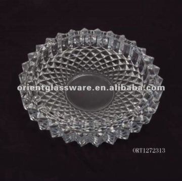 diamond glass ashtrays
