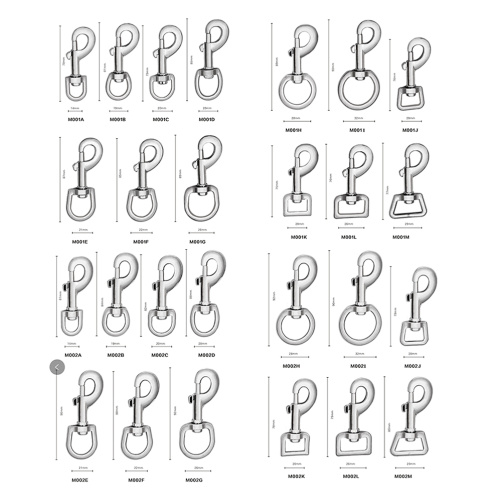 Zinc Alloy Bolt Snap Hook