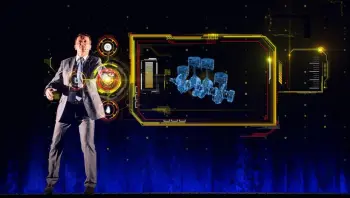 Pepper Ghost Holographic Transparent Foil