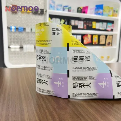 Custom 80 Micron PE Shrink Wrap Packaging Film for Natto - Matte Finish