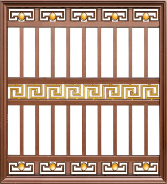 Dynasty aluminum window grille