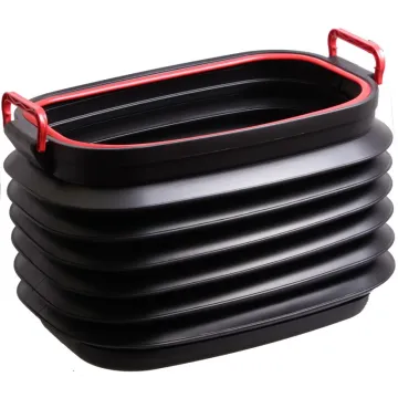 37L Plastic Foldable Car Trunk Organizer with Lid